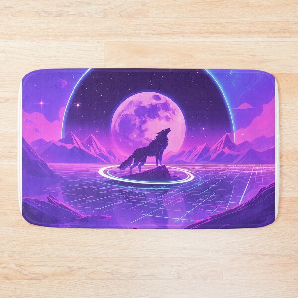 Item preview, Neon Spirit Wolf Unleashed designed and sold by Christian Weiss.