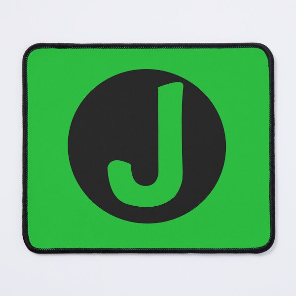 Item preview, letter j green designed and sold by ZiphGames.