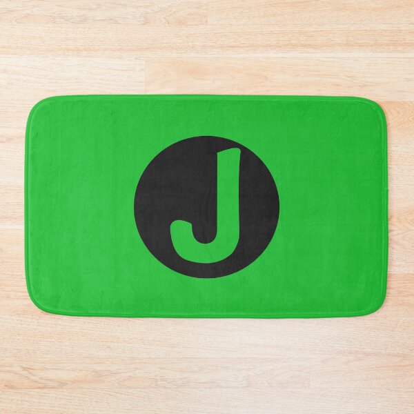 Item preview, letter j green designed and sold by ZiphGames.