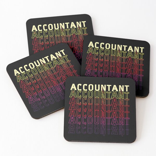 Item preview, Accountant Gradient Text - Professional Finance designed and sold by Anixr.