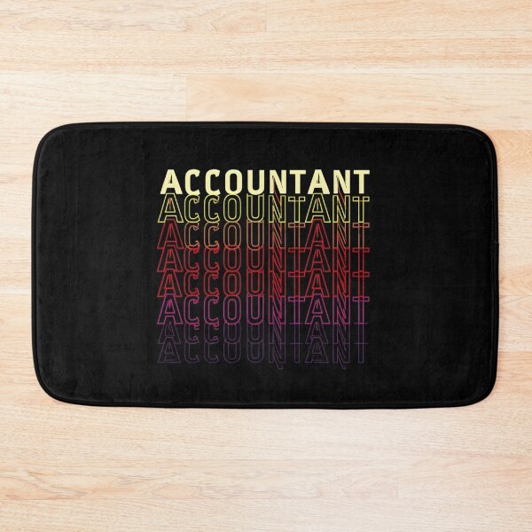 Item preview, Accountant Gradient Text - Professional Finance designed and sold by Anixr.