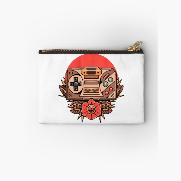 Item preview, Retro Gaming Controller – Japanese tattoo style for gamers and nerds designed and sold by LevelUpDark.