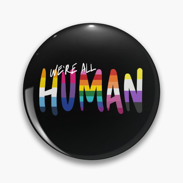 Item preview, Human: handwritten, various flags, v2: stripes designed and sold by Skyler Orion X.