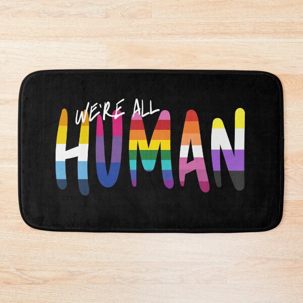 Item preview, Human: handwritten, various flags, v2: stripes designed and sold by Skyler Orion X.