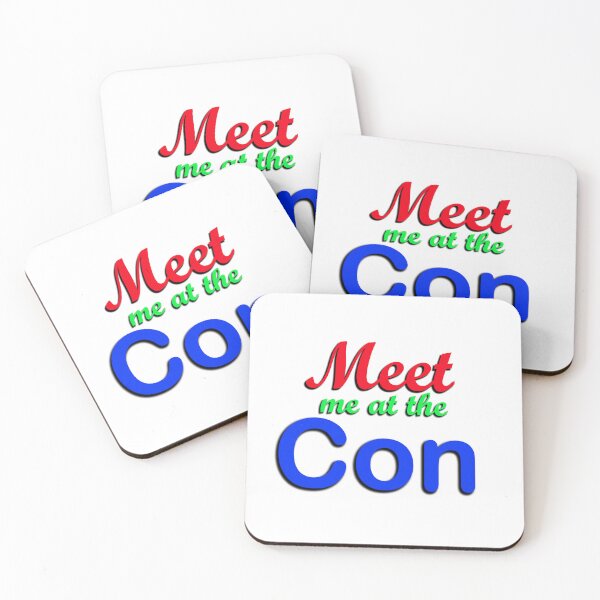 Item preview, Meet me at the Con designed and sold by HoorayDesigns.
