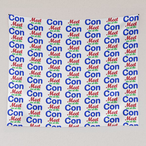 Item preview, Meet me at the Con designed and sold by HoorayDesigns.