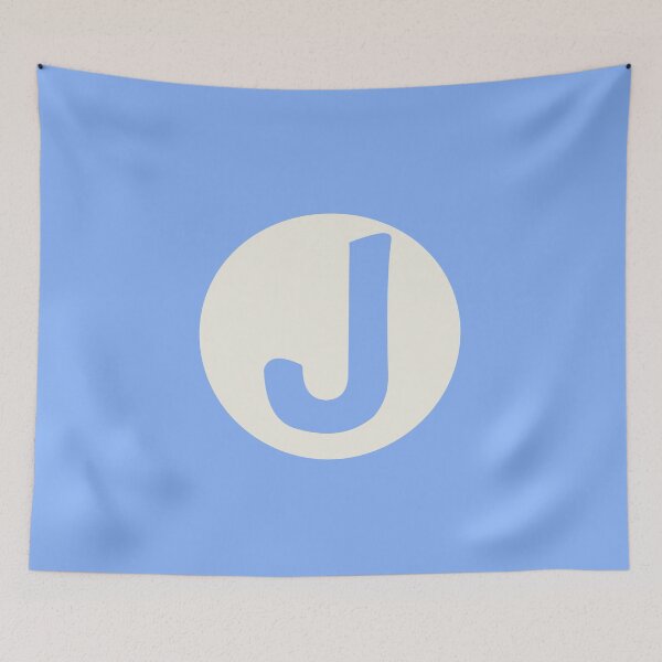 Item preview, letter j blue designed and sold by ZiphGames.