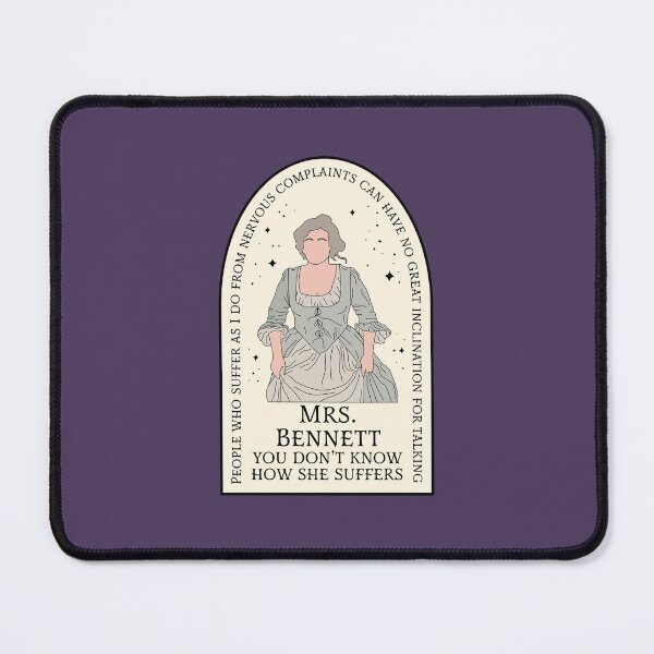 Item preview, Mrs. Bennett - My Pour Nerves - Pride and Prejudice - Jane Austen designed and sold by Chalene Warner.