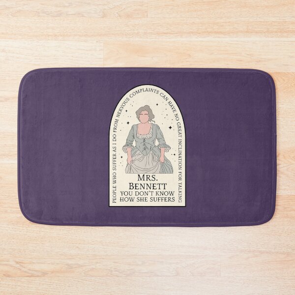 Item preview, Mrs. Bennett - My Pour Nerves - Pride and Prejudice - Jane Austen designed and sold by Chalene Warner.