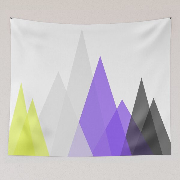 Item preview, Triangles, Enby designed and sold by Skyler Orion X.