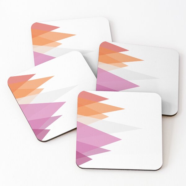 Item preview, Triangles, Lesbian (orange) designed and sold by Skyler Orion X.