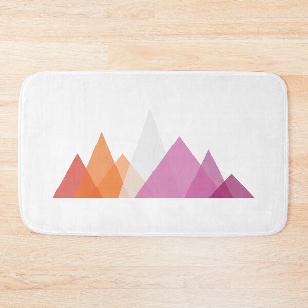 Item preview, Triangles, Lesbian (orange) designed and sold by Skyler Orion X.