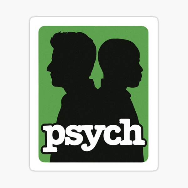 Item preview, Psych TV Show Detective Silhouette Design designed and sold by jackielindsay.