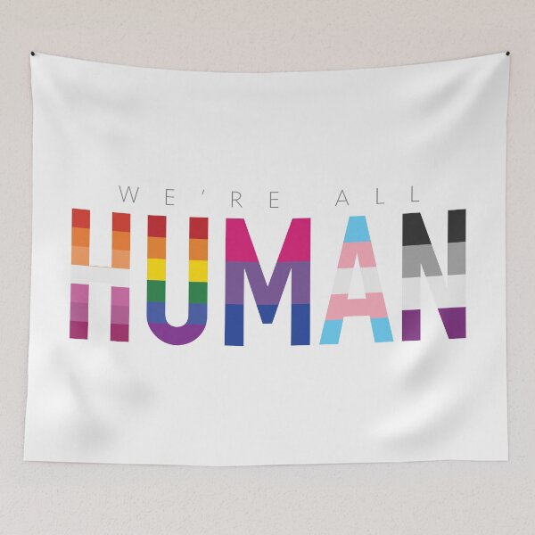 Item preview, Human, Various Queer Flags 5 designed and sold by Skyler Orion X.