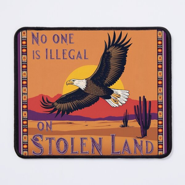 Item preview, Bald Eagle Sunset Soaring Desert Art designed and sold by ChicTrendz.