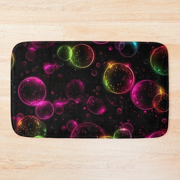 Item preview, Neon Galaxy Bubbles - Vibrant Cosmic Fantasy designed and sold by Skolyak.