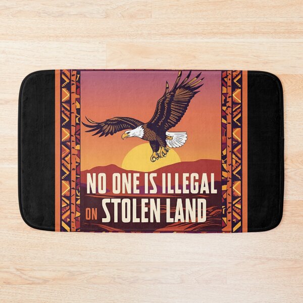 Item preview, Bald Eagle Sunset Native Land Quote designed and sold by ChicTrendz.