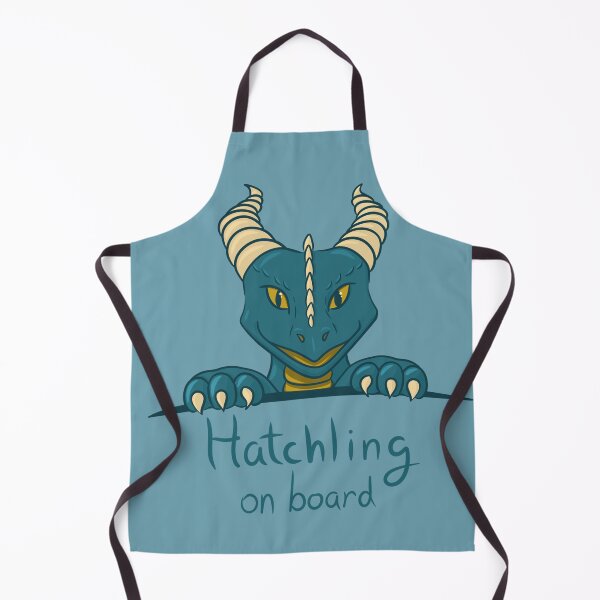 Item preview, Bumper sticker dragon hatchling blue designed and sold by Haleeva.