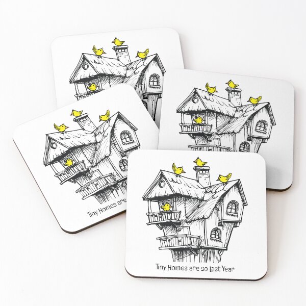 Item preview, Funny BirdHouse Collecting Tiny Homes Humor designed and sold by whyitsme.