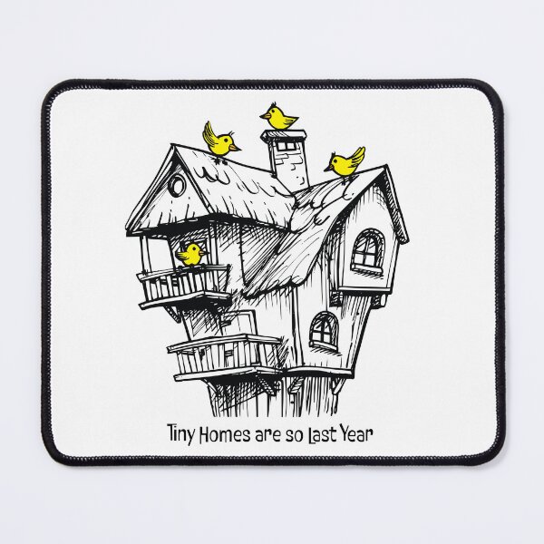 Item preview, Funny BirdHouse Collecting Tiny Homes Humor designed and sold by whyitsme.