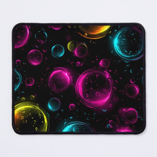Item preview, Colorful Neon Bubbles - Cosmic Glow Fantasy designed and sold by Skolyak.