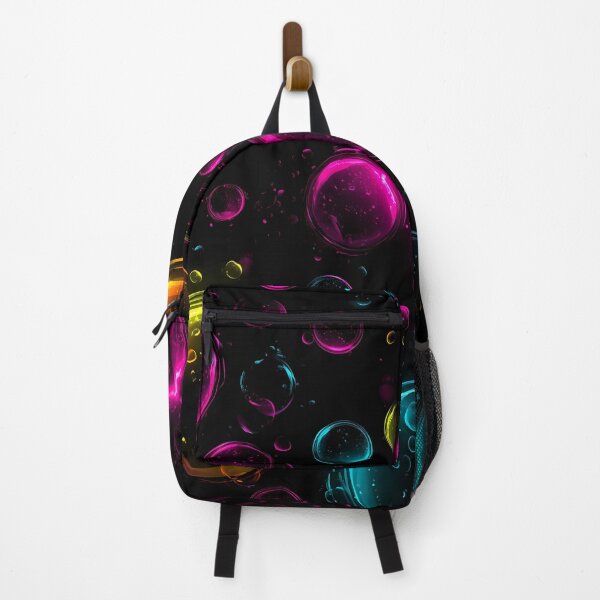 Item preview, Colorful Neon Bubbles - Cosmic Glow Fantasy designed and sold by Skolyak.