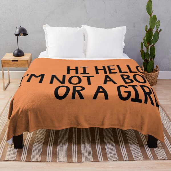 Item preview, Hi Hello, I'm Not a Boy or a Girl designed and sold by Skyler Orion X.