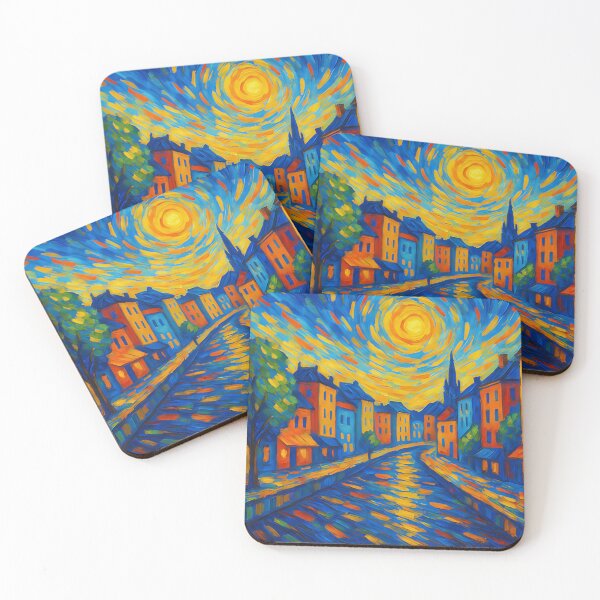 Item preview, Colorful City designed and sold by Nanitus.