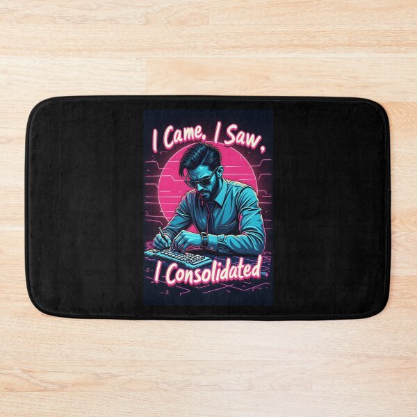 Item preview, Retro Accountant - Consolidated 80s Vibe designed and sold by Anixr.