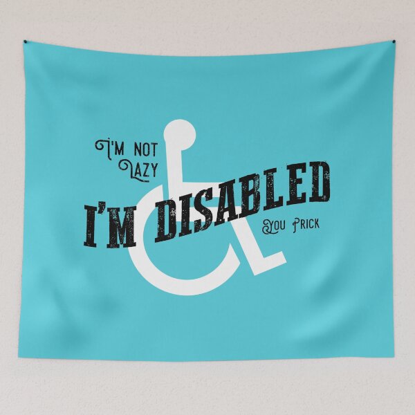 Item preview, I'm Not Lazy, I'm Disabled designed and sold by Skyler Orion X.