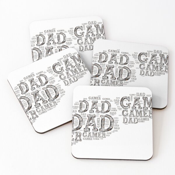 Item preview, Dad Gamer Hand – Strong design for gaming dads and nerd dads designed and sold by LevelUpDark.