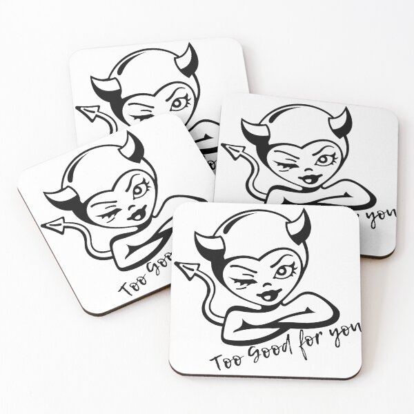 Item preview, Too Good For You-Winking Shedevil designed and sold by BlesstB.