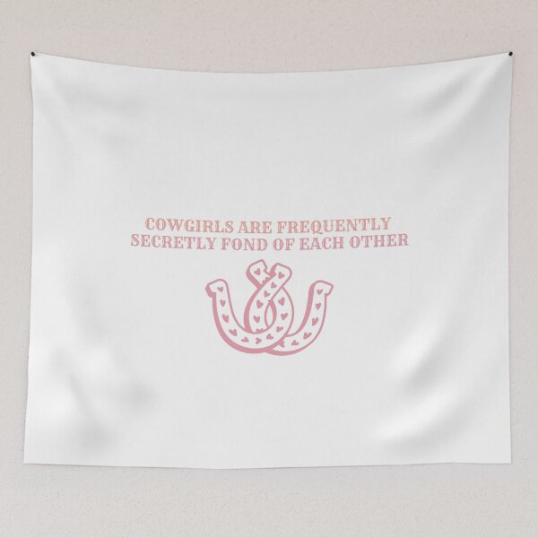 Item preview, Cowgirls are Frequently Secretly Fond of Each Other designed and sold by AngelicAdornments.