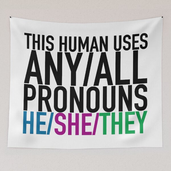 Item preview, He/She/They, v1 designed and sold by Skyler Orion X.
