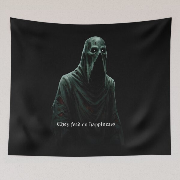 Item preview, They Feed On Happiness Dark Spirit designed and sold by SurrealArtSzysz.