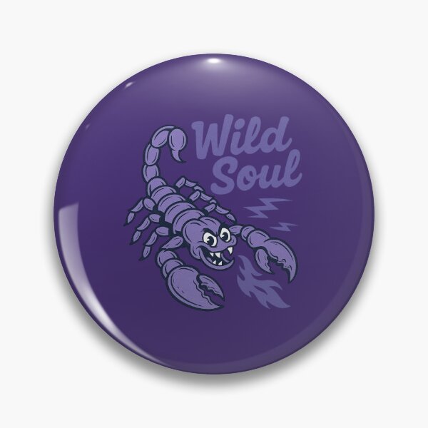 Item preview, Wild Soul Scorpion – Detailed Courage-Style Cartoon Illustration for T-Shirts and Stickers designed and sold by Pop-clothes.