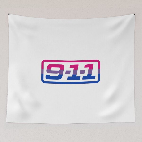 Item preview, 911 Bisexual flag designed and sold by Chaoticviper.