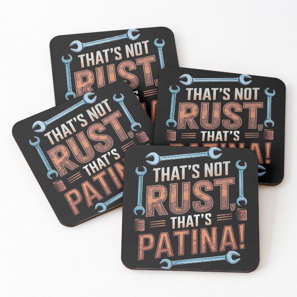 Item preview, Thats not rust, thats patina - Patina, not rust - Patina turquoise - Retro rusted - Rusty reality - patina power designed and sold by JansenGS.