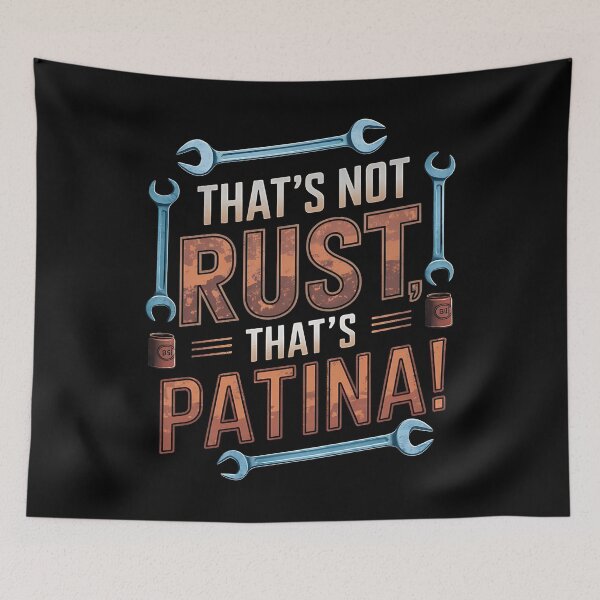 Item preview, Thats not rust, thats patina - Patina, not rust - Patina turquoise - Retro rusted - Rusty reality - patina power designed and sold by JansenGS.