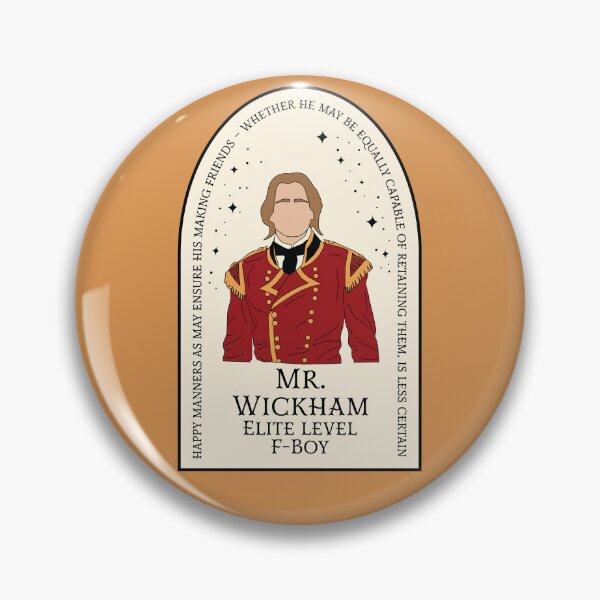 Item preview, Mr. Wickham - Pride and Prejudice - Jane Austen - F Boy designed and sold by Chalene Warner.