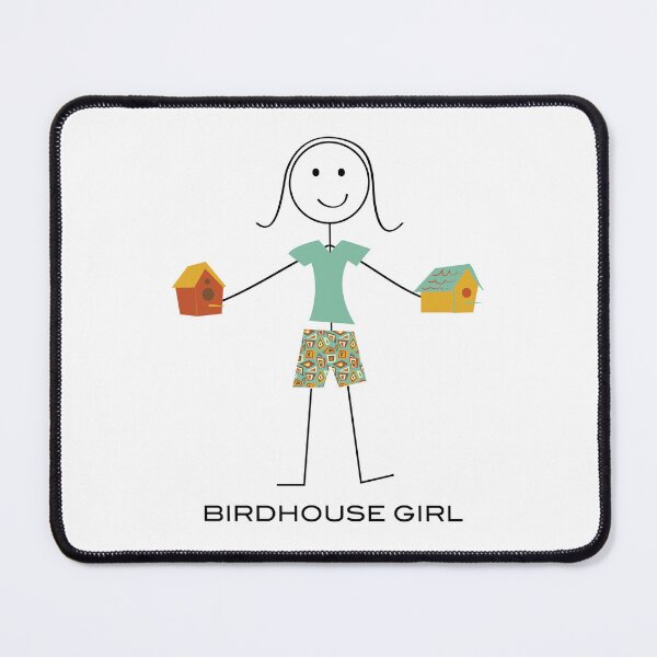 Item preview, Funny Womens Birdhouse Girl for Bird House Collector designed and sold by whyitsme.