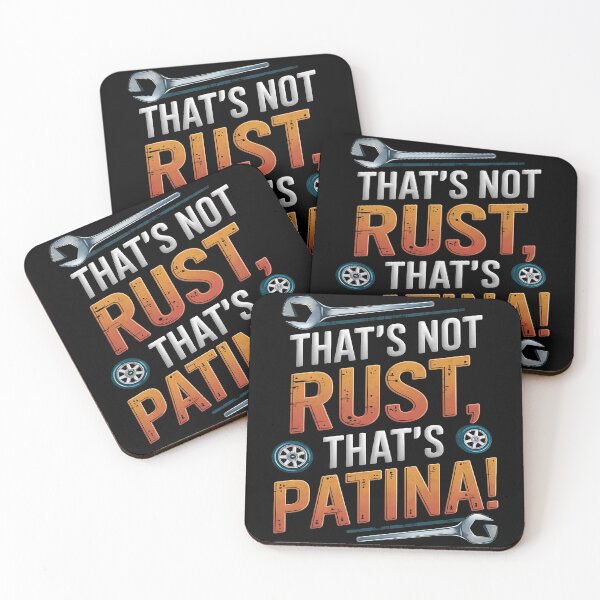 Item preview, Thats not rust, thats patina - Patina, not rust - Patina turquoise - Retro rusted - Rusty reality - patina power designed and sold by JansenGS.