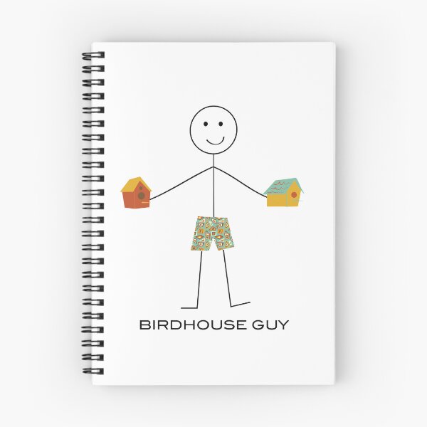 Item preview, Funny Mens Birdhouse Guy for Bird House Collector designed and sold by whyitsme.