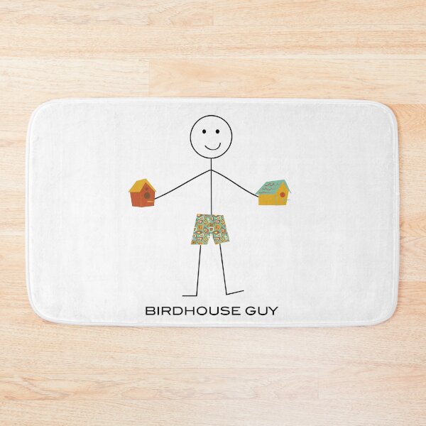 Item preview, Funny Mens Birdhouse Guy for Bird House Collector designed and sold by whyitsme.