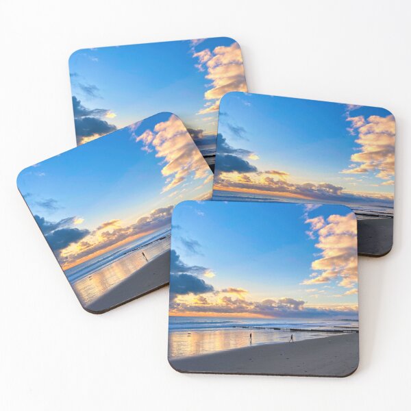 Item preview, Vibrant Blyth Beach Sunrise: Colourful Reflections designed and sold by Violaman.