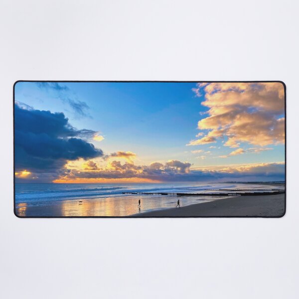 Item preview, Vibrant Blyth Beach Sunrise: Colourful Reflections designed and sold by Violaman.