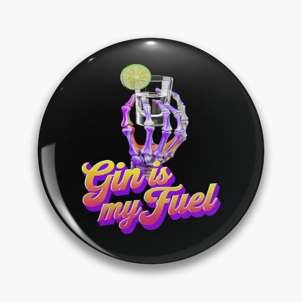 Item preview, Gin is my fuel - Gin - Cocktail designed and sold by JansenGS.