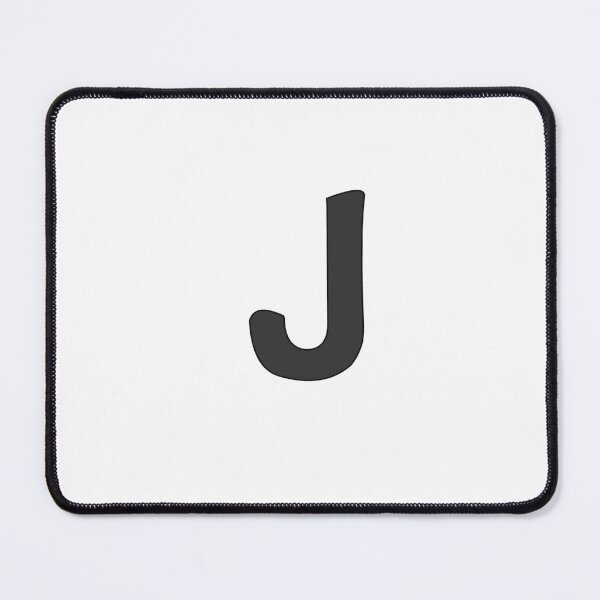 Item preview, letter j black designed and sold by ZiphGames.
