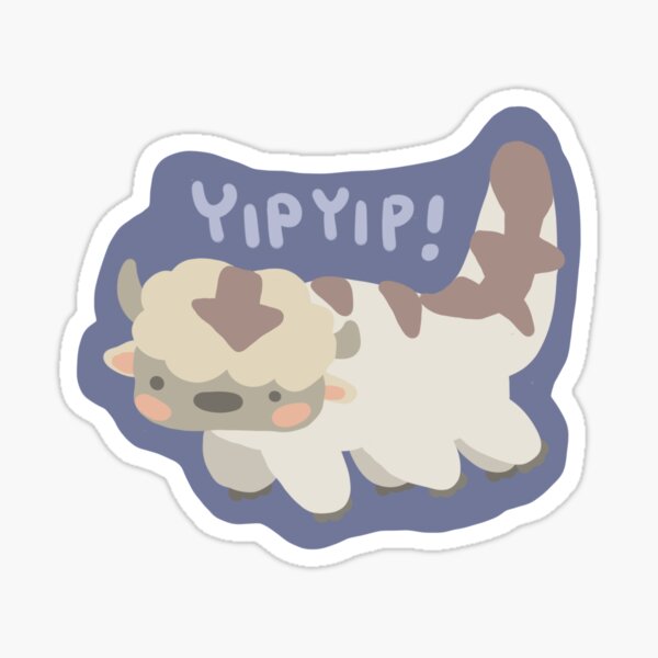 Item preview, Appa YipYip Sticker designed and sold by Ashley Moen.