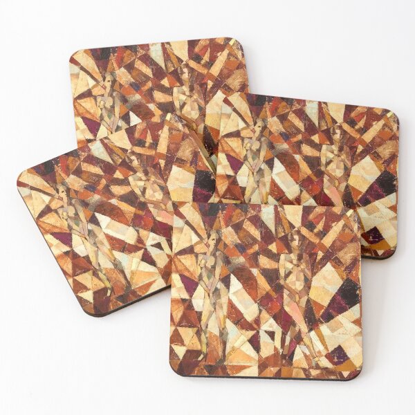 Item preview, Models of the 21st Century — Abstract Cubist Silhouettes by Iuliia Kotenko designed and sold by Kotenko art.
